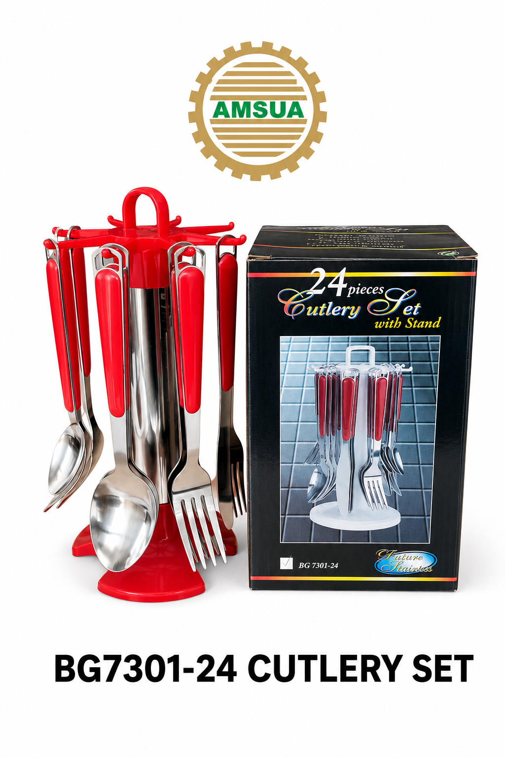 24 Pcs Cutlery Set | Stainless Steel Kitchen Cutlery UAE