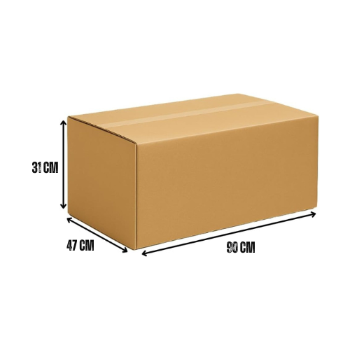 AMSUA Heavy Duty Moving Boxes UAE | 5-Ply 40KG | Pack of 5