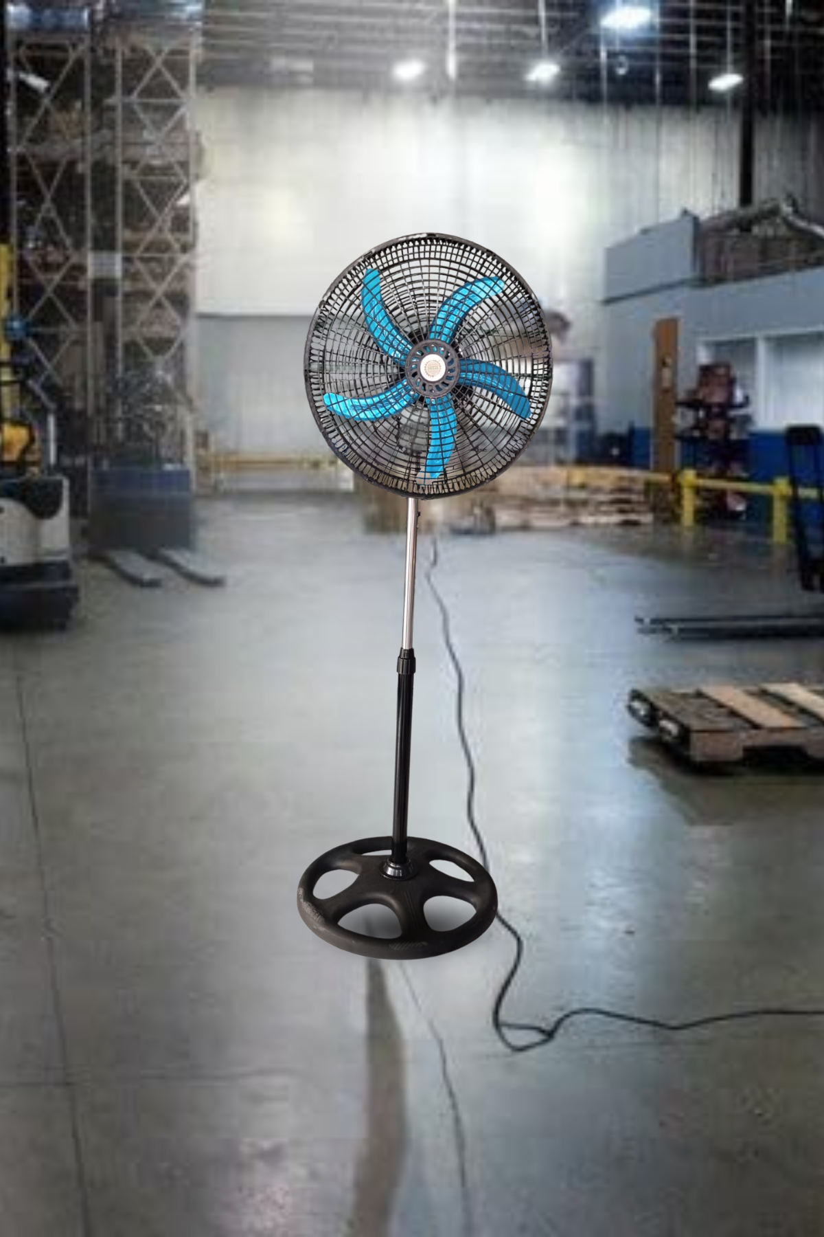 Heavy Duty Metal Pedestal Fan | 3-Speed | UAE