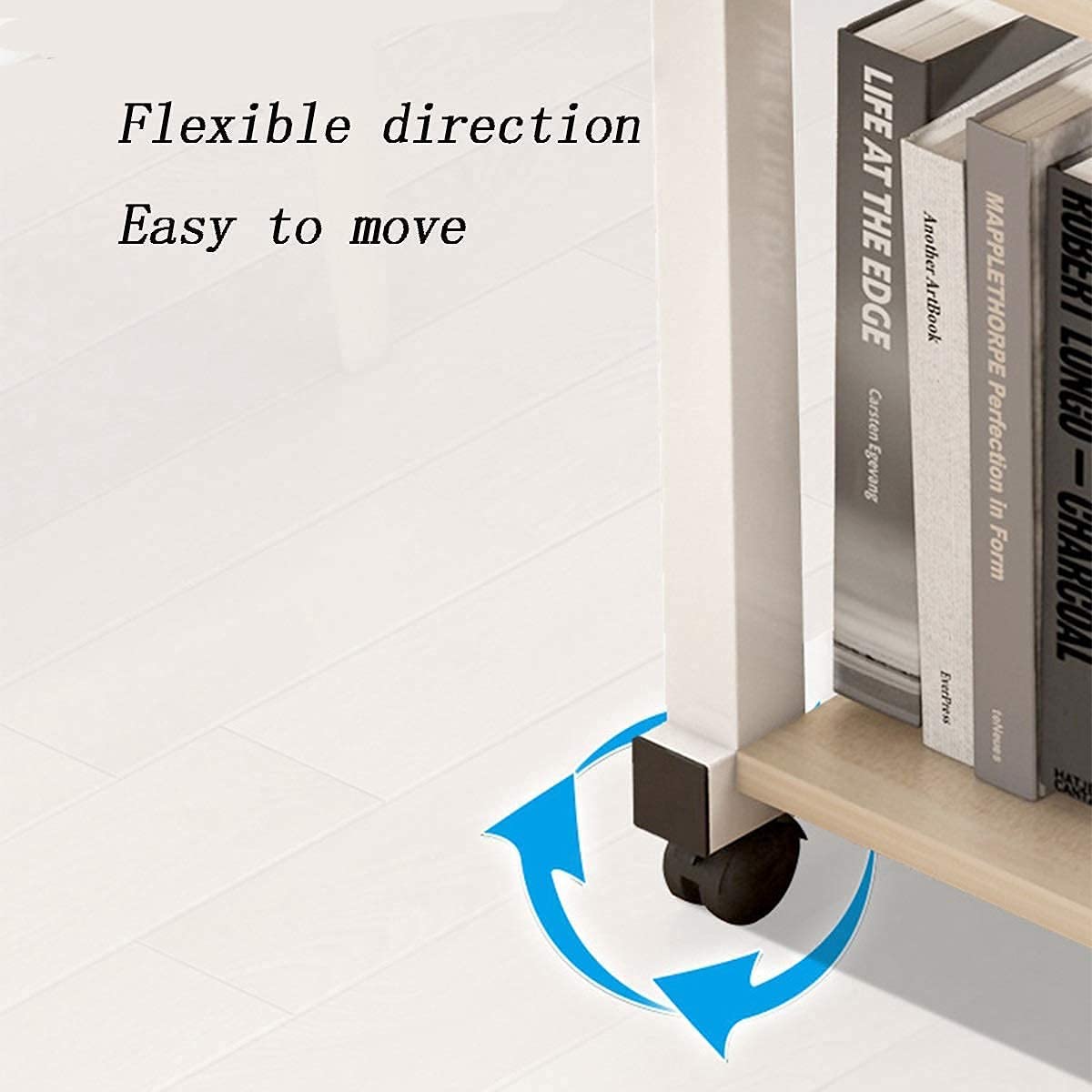 Adjustable Overbed Laptop Table with Wheels in UAE | Mobile Bed Desk