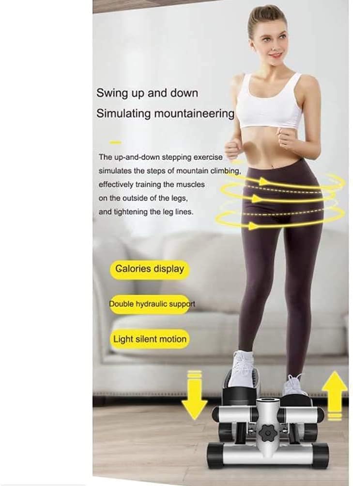 Mini Stepper Trainer with Resistance Bands UAE | Home Cardio Machine