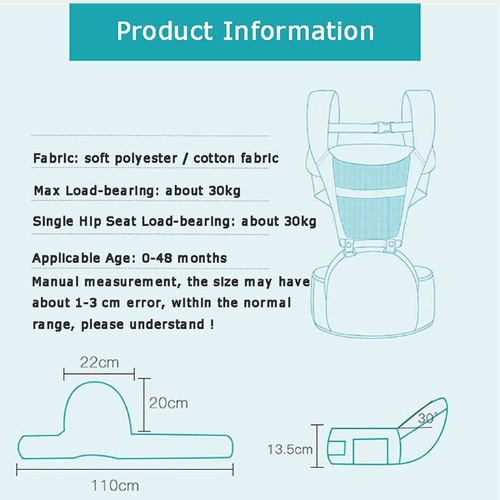 Premium Baby Carrier with Hip Seat UAE | Ergonomic & Breathable