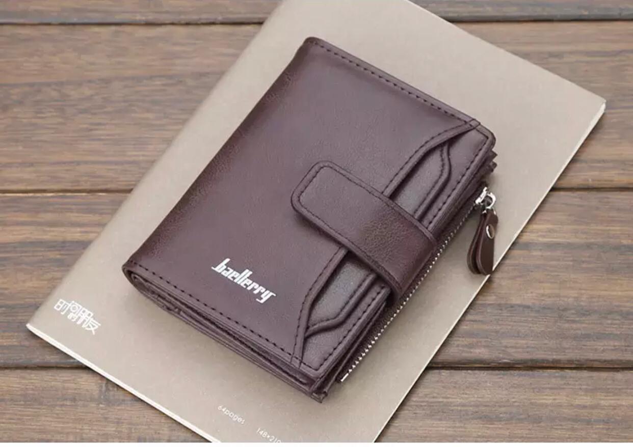 Baellerry Men’s RFID PU Leather Wallet with Coin Pocket UAE